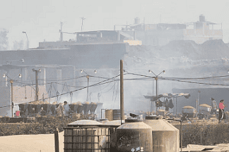 Contaminación ambiental Huachipa